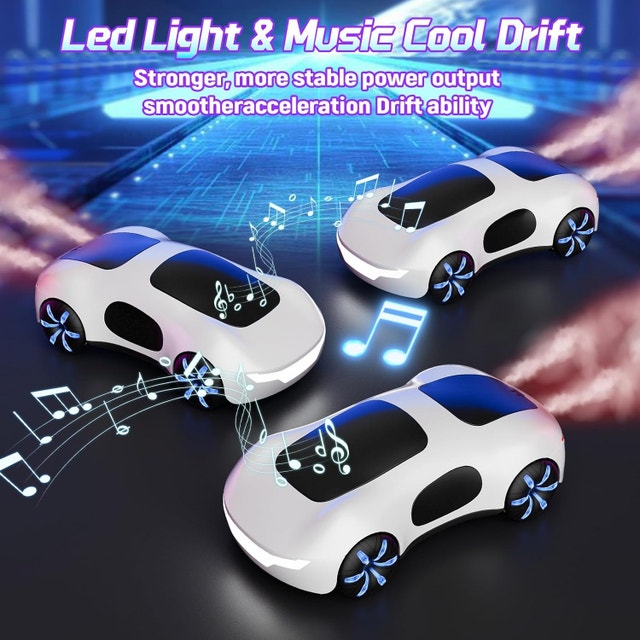 New Energy Dual Spray Sci-Fi RC Car - photo 3