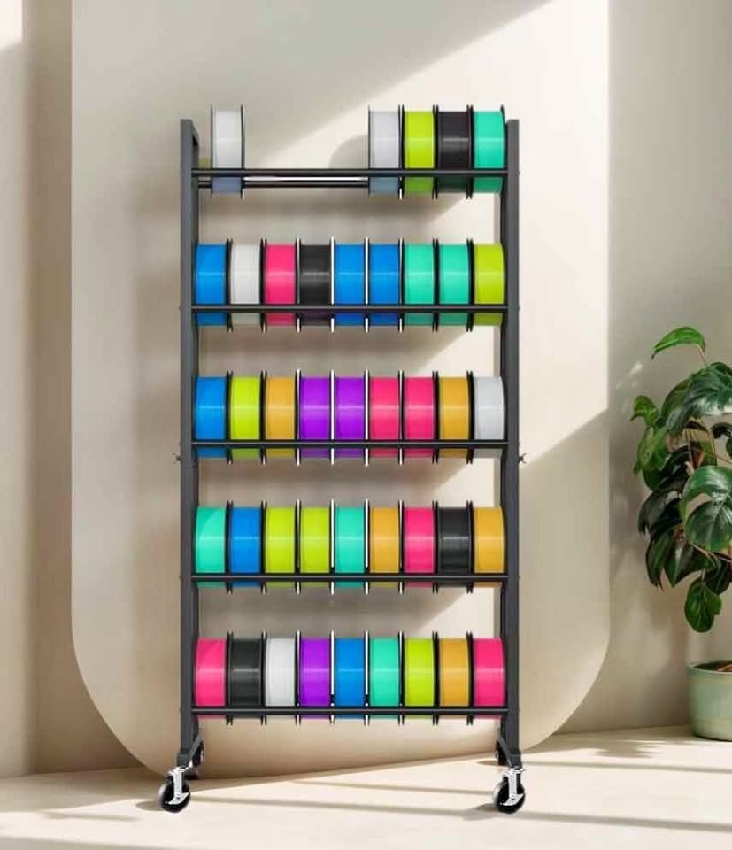3D Printer Filament Storage Rack - New