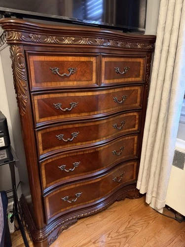 Chestnut Brown Dresser for Bedroom for TV Up to 50 Inch - photo 2