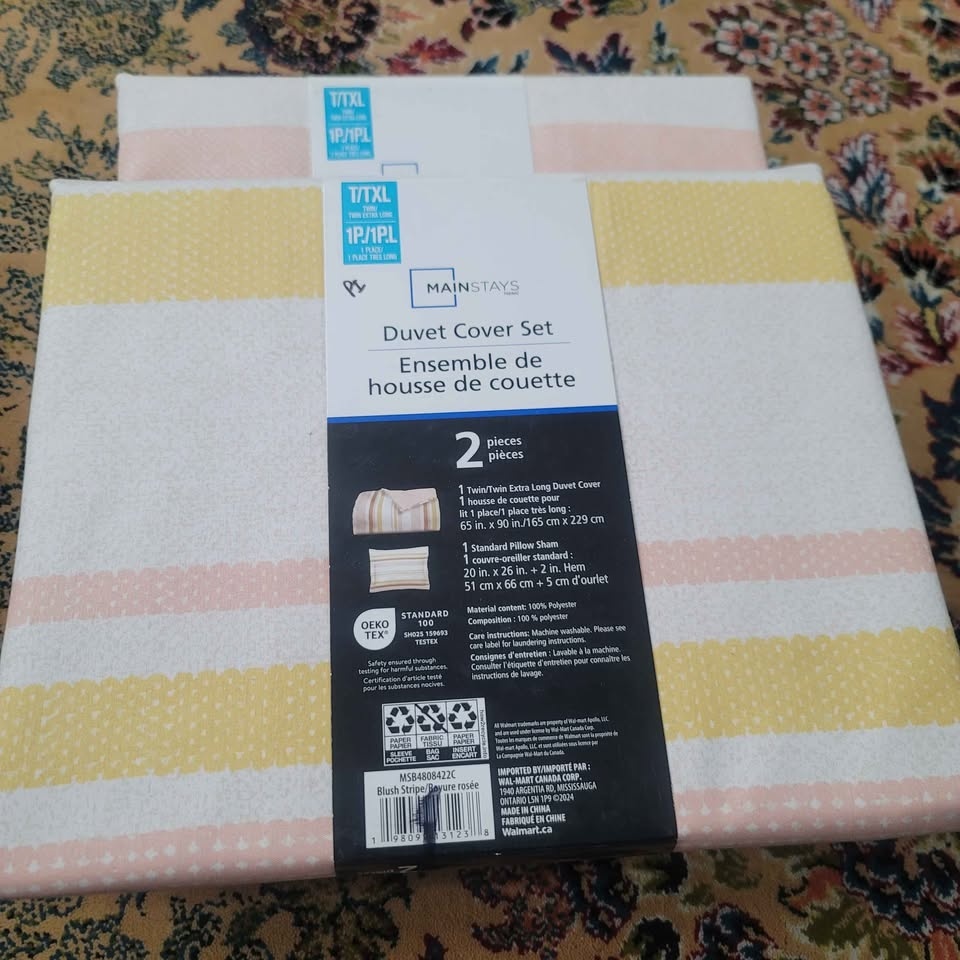 2 piece Twin XL size Duvet Cover set ( Brand new ) Limited stock - photo 2