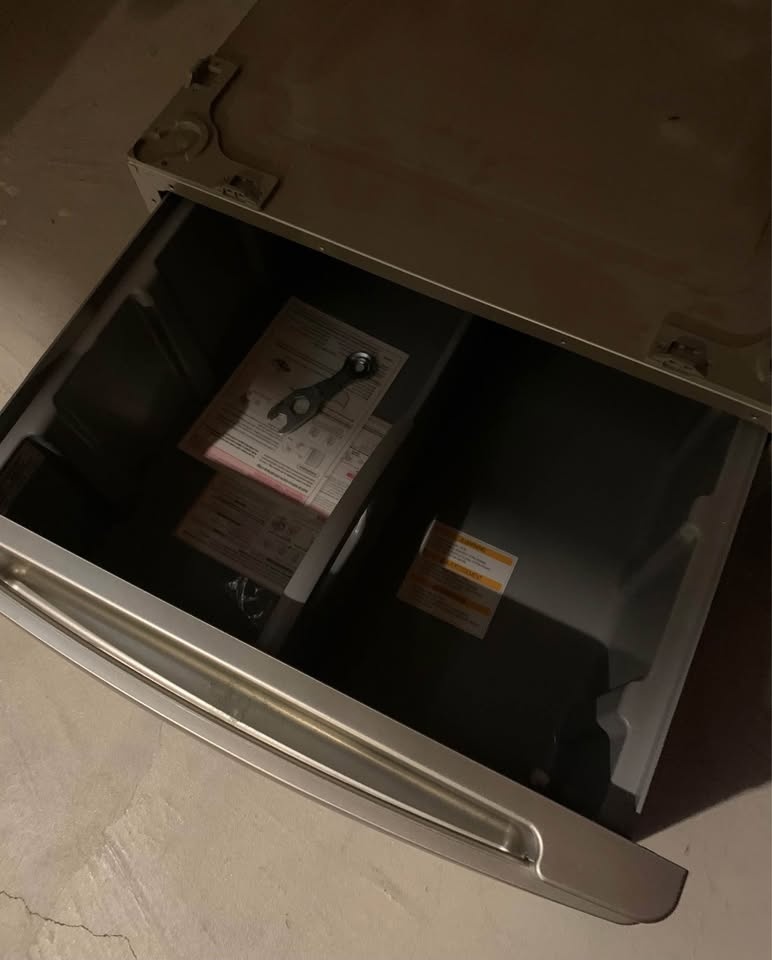 LG pedestals for washer/dryer ($175 each or $300 for both) - photo 2