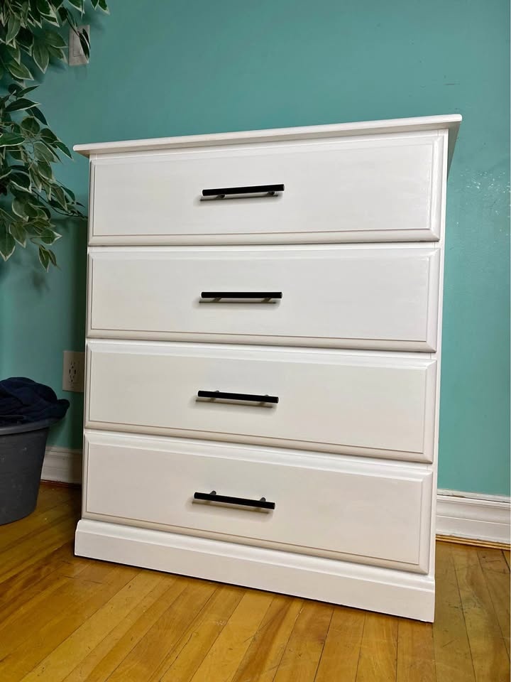 FREE DELIVERY: White Dresser $180 (HRM)