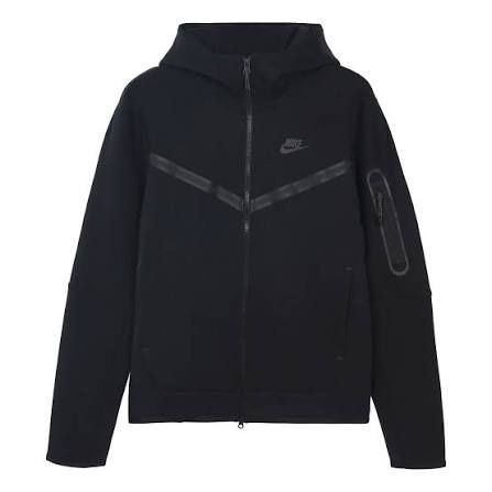 Black nike tech used xl top and bottom - photo 2