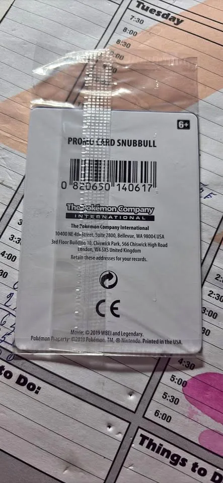 Snubbull Holo Sm 200 detective pikachu promo sealed thumbnail