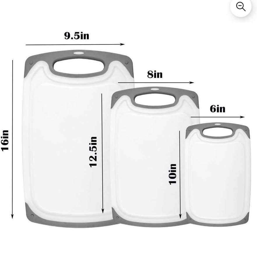 3 PC's kitchen Cutting Board ( Brand new ) with the Kitchen knif - photo 3