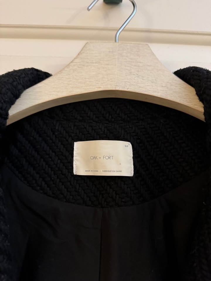 oak & fort jacket size s - photo 3