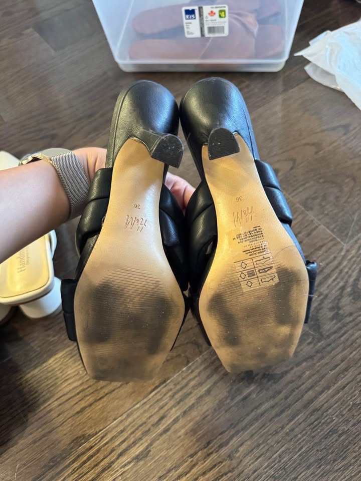 sandal heels size 36 - photo 2