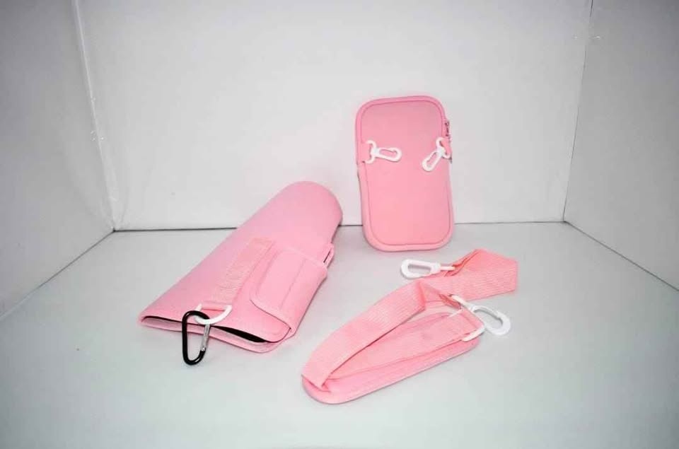 Water Bottle Carrier Bag with Strap and pouch - photo 2