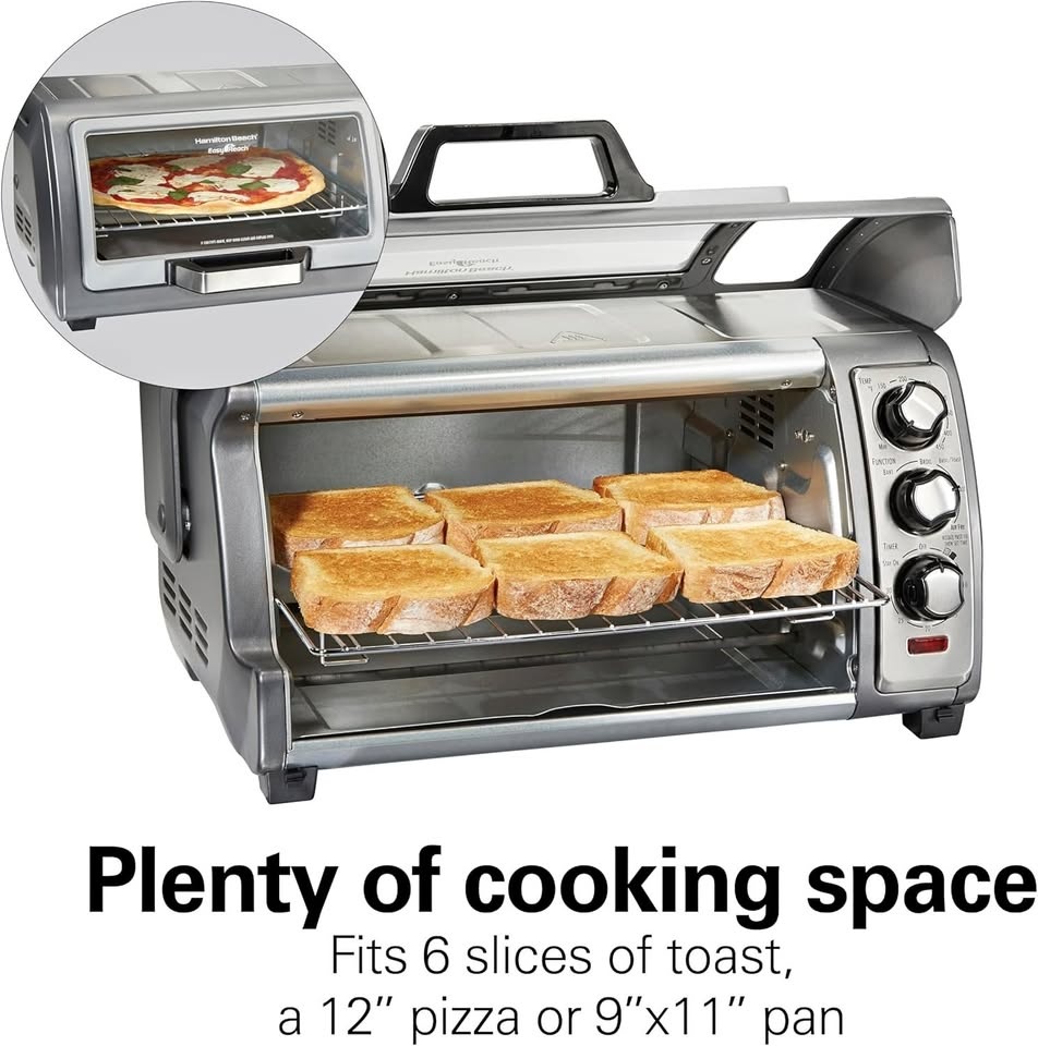 Hamilton Beach Air Fryer Toaster Oven Combo