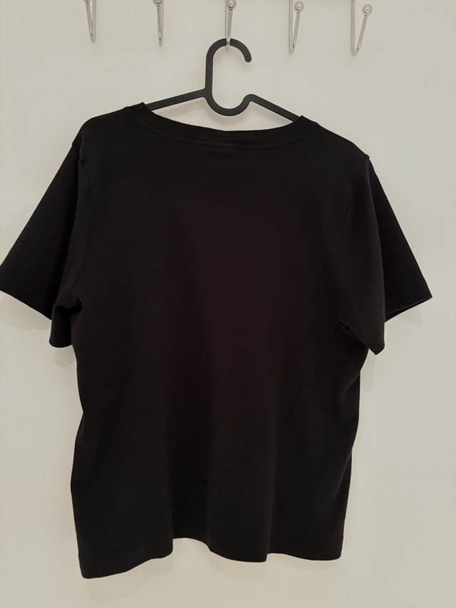 Aritzia Babaton black cotton t-shirt for women (large) - photo 3