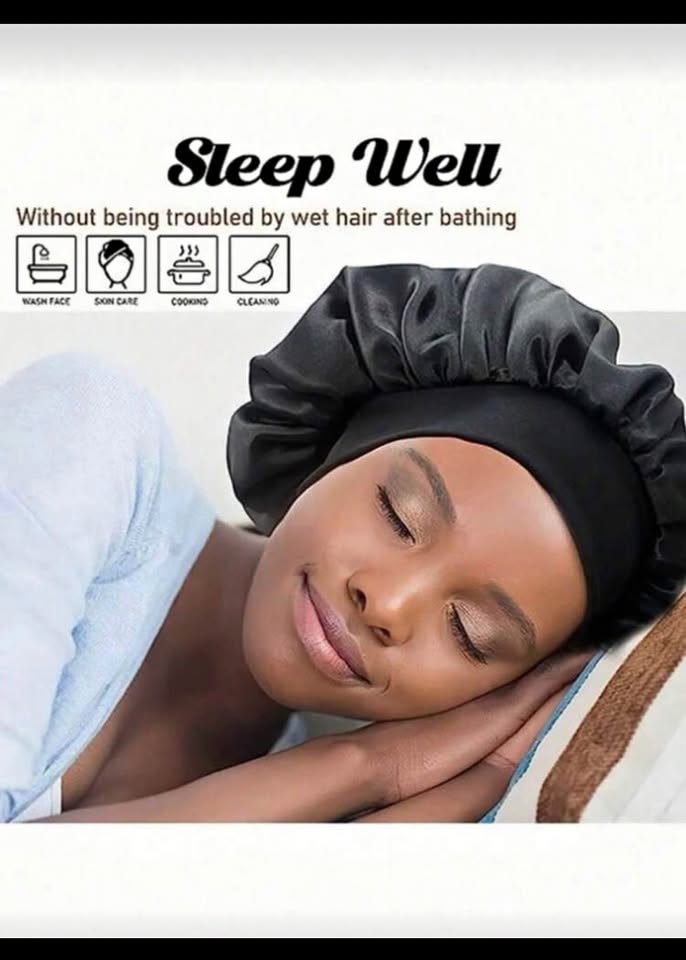 Silk Sleep Cap, Satin Hair Cap