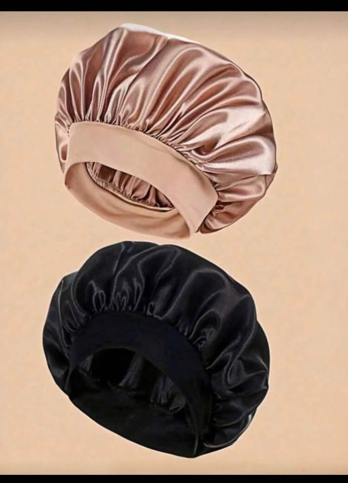 Silk Sleep Cap, Satin Hair Cap - photo 2