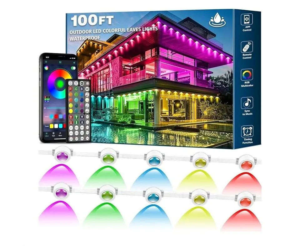 Outdoor led colorful lights thumbnail