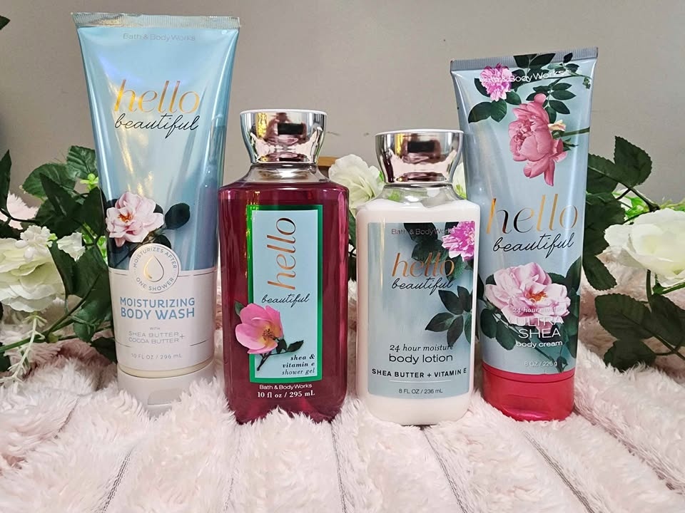 BATH & BODY WORKS...HELLO BEAUTIFUL