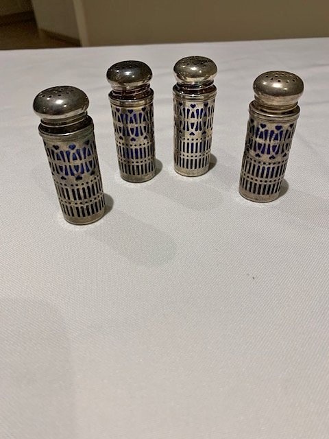 Vintage Salt & Pepper Shakers  2 PAIRS Godinger Of England