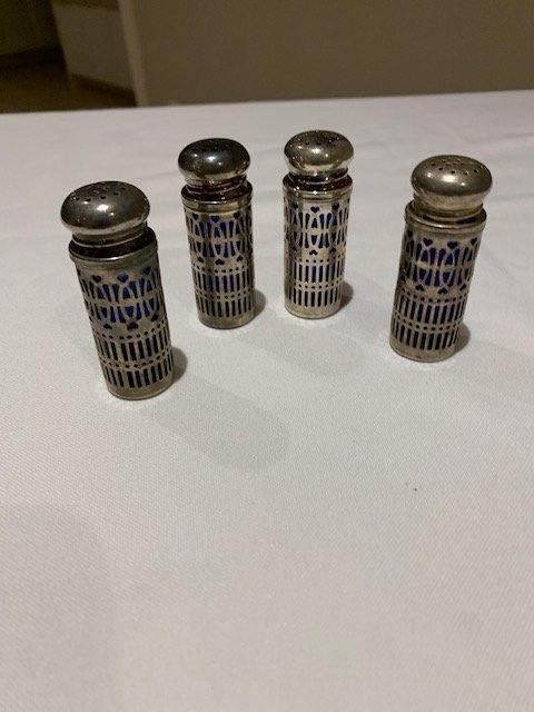 Vintage Salt & Pepper Shakers  2 PAIRS Godinger Of England - photo 4