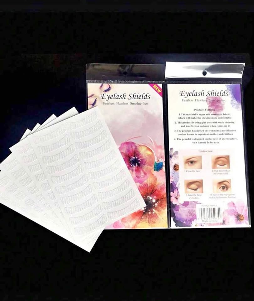 LAUKISS 100pcs Eyelash Extension Pads/stickers