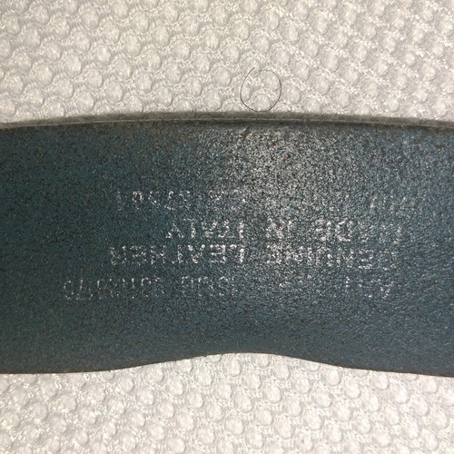 Rare J Lindeberg Leather Turquoise Belt 32” Made Italy - photo 4