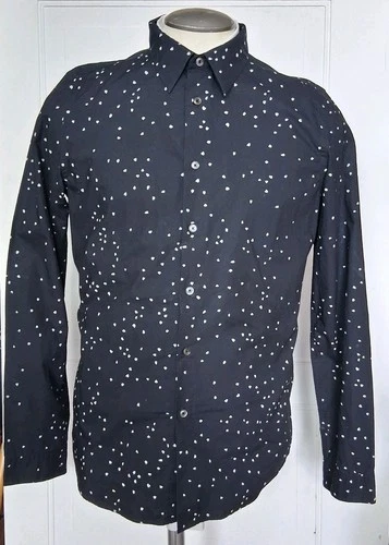 PAUL SMITH Size L Polka Dot Shirt