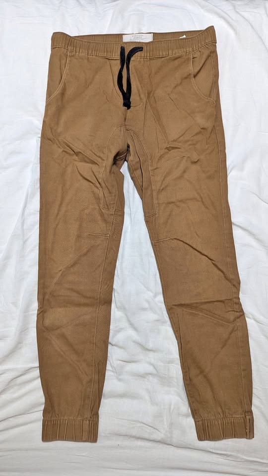 Urban Planet Men's Orange Jogger Pants Size S