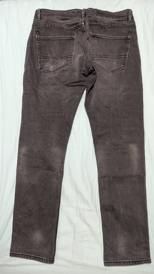 Zara Man Grey Ripped Jeans 32" - photo 2