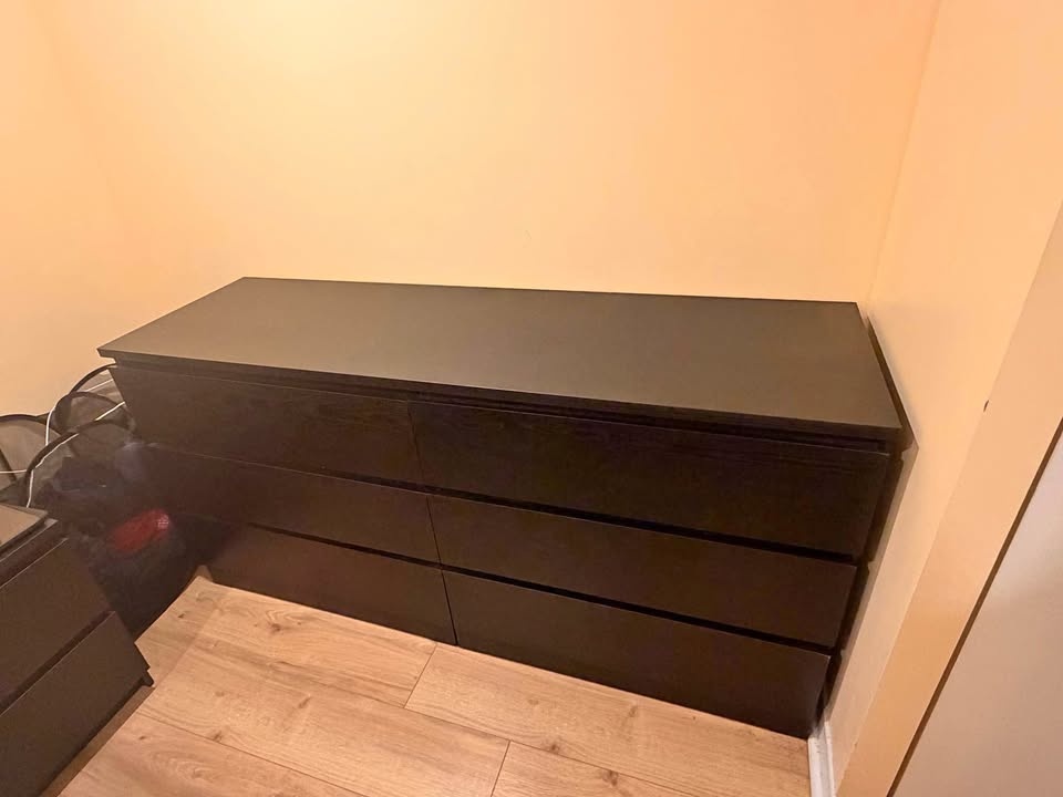 IKEA Malm 6 Drawer Dresser