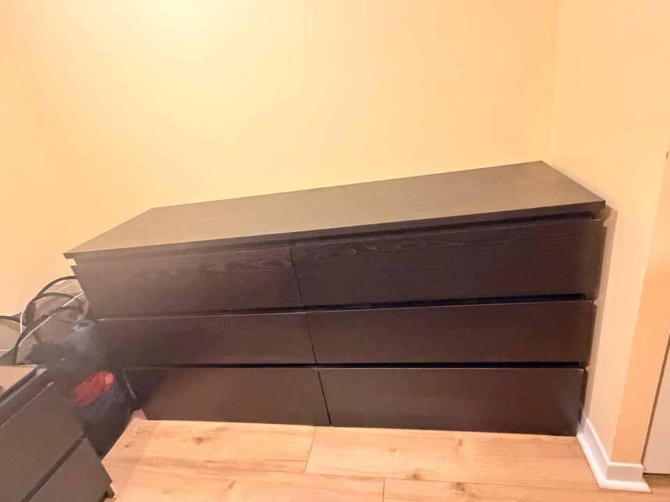 IKEA Malm 6 Drawer Dresser - photo 2