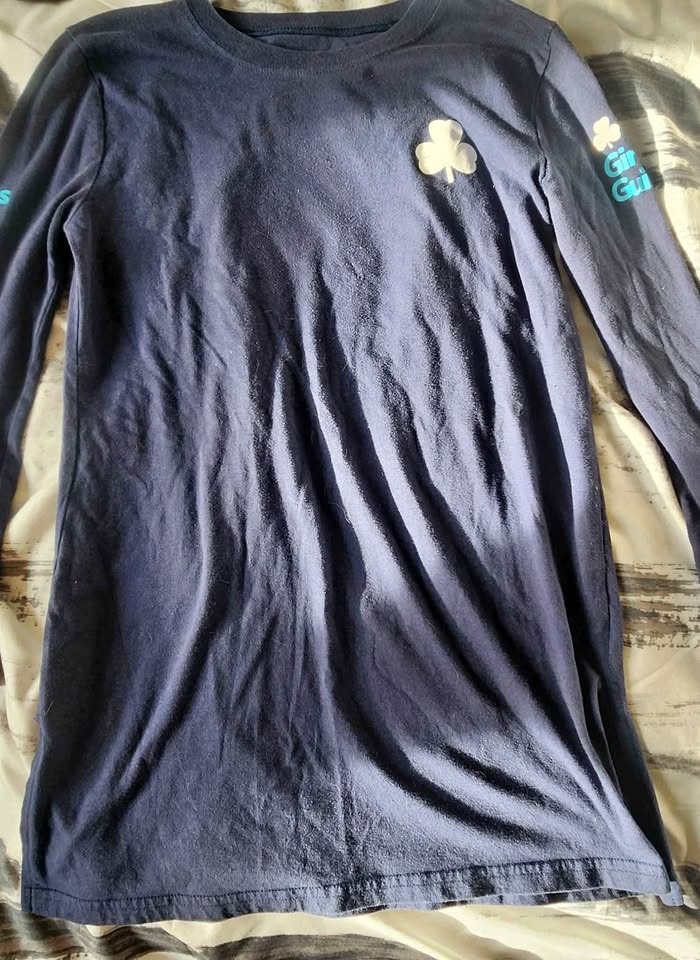 Girl Guides navy blue tunic uniform shirt