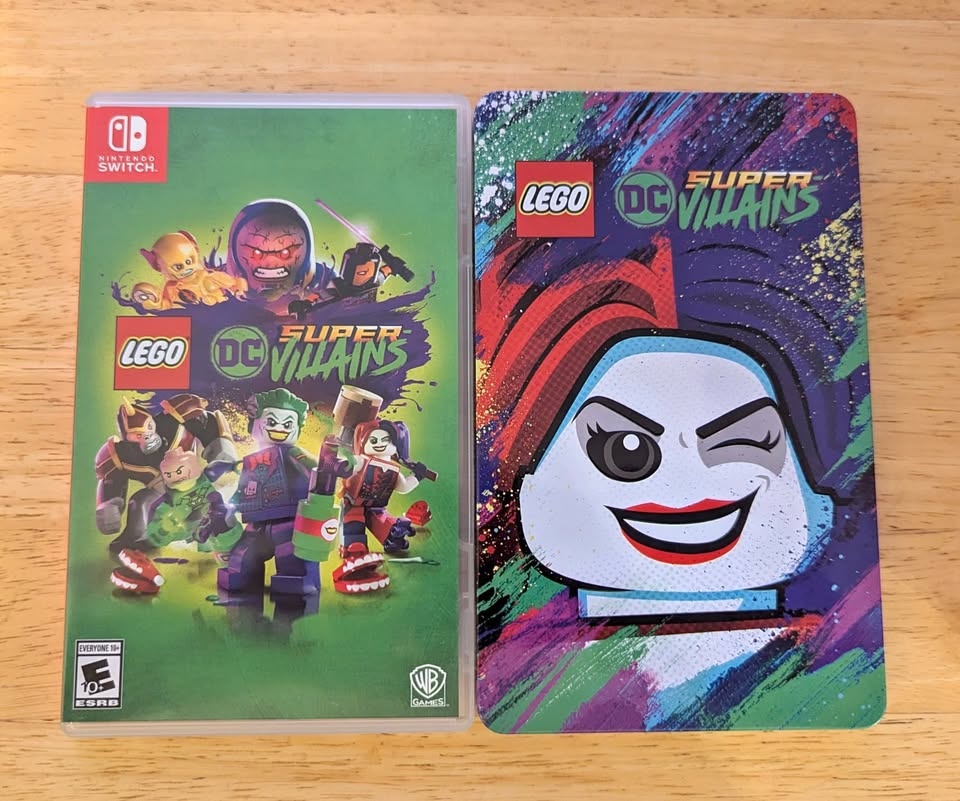Lego DC Super Villains Switch w/ Steelbook