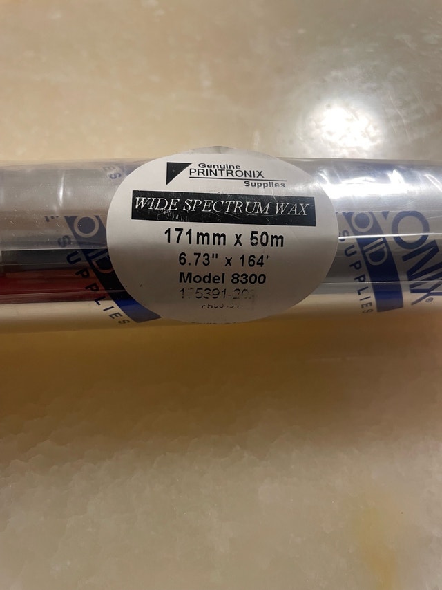 Printronix Wide Spectrum Wax 8300 171mm x 50m (6.73" x 164') - photo 2