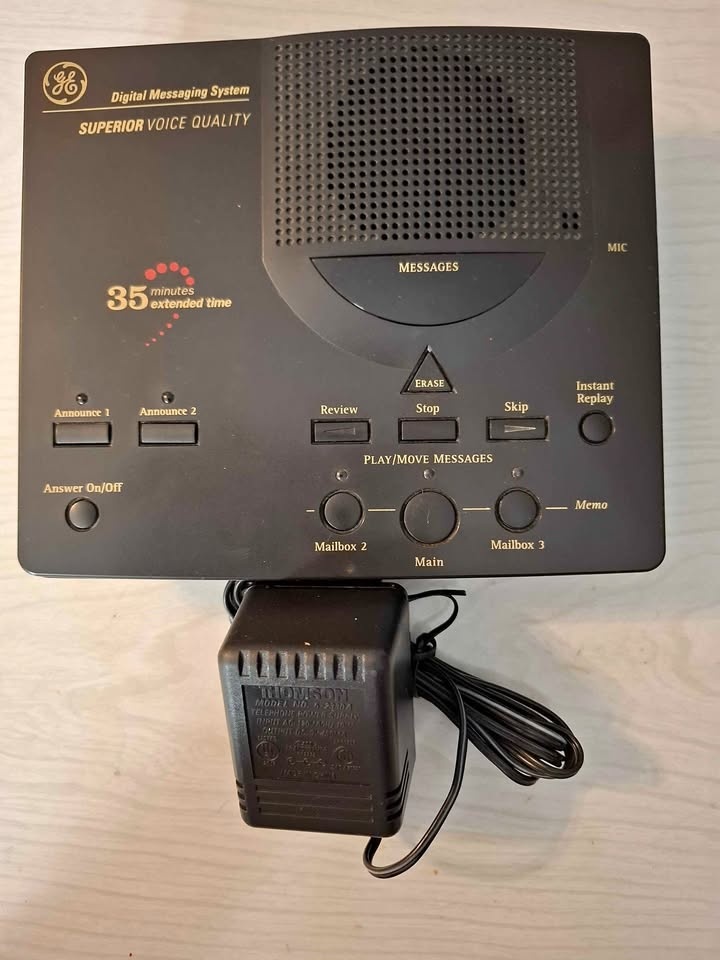 GE DIGITAL ANSWERING MACHINE