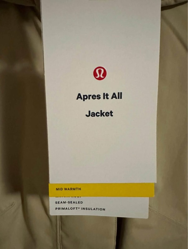BNWT LULULEMON APRES IT ALL JACKET - photo 5