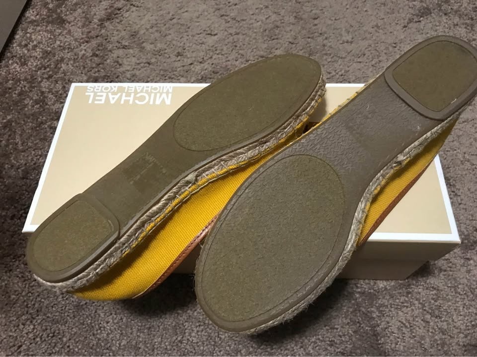 Authentic Michael Kors Espadrille Canvas Shoes Size 8M - photo 3