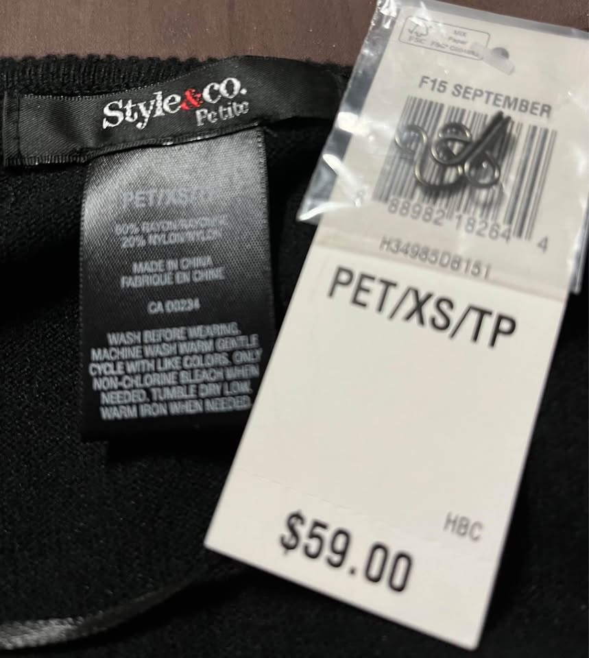Style & Co.Petite Brand new with tag. Size : Petite Extra Small - photo 2