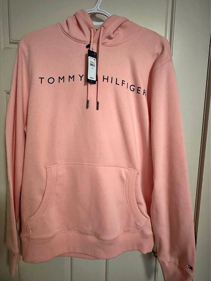 BNWT Tommy Hilfiger Classic Unisex Hoodie Pullover Size : Medium