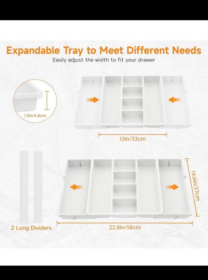 Drawer Organizer and Utensil Organizer - photo 2
