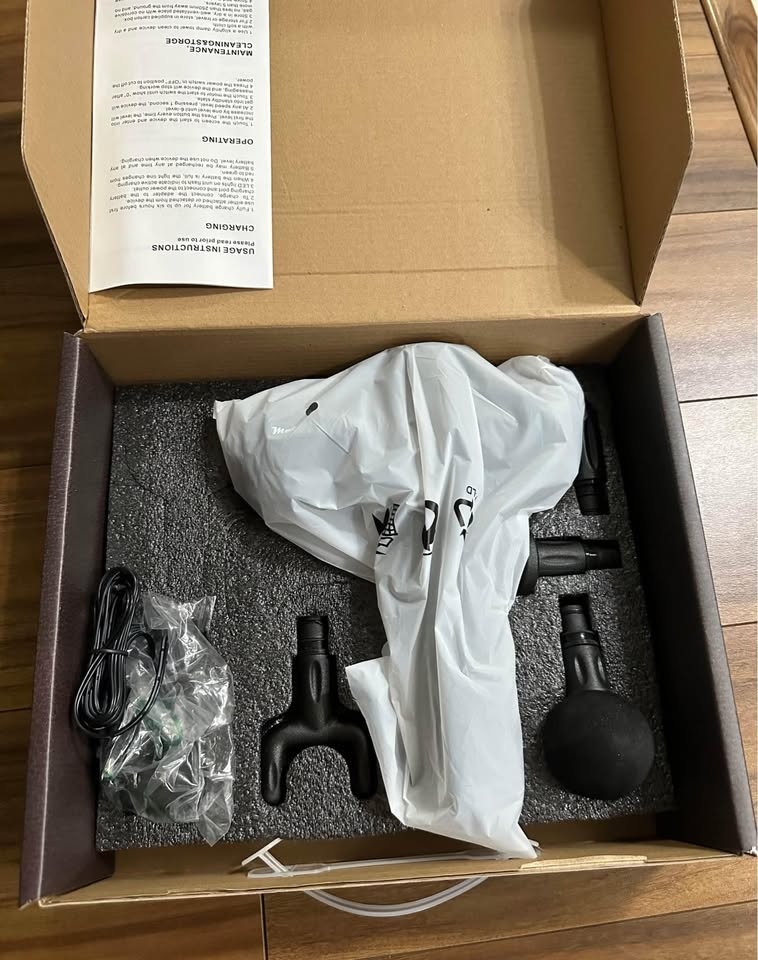 BRAND NEW MOBILE G PRO COBALT BLUE PROFESSIONAL MASSAGE GUN - photo 4