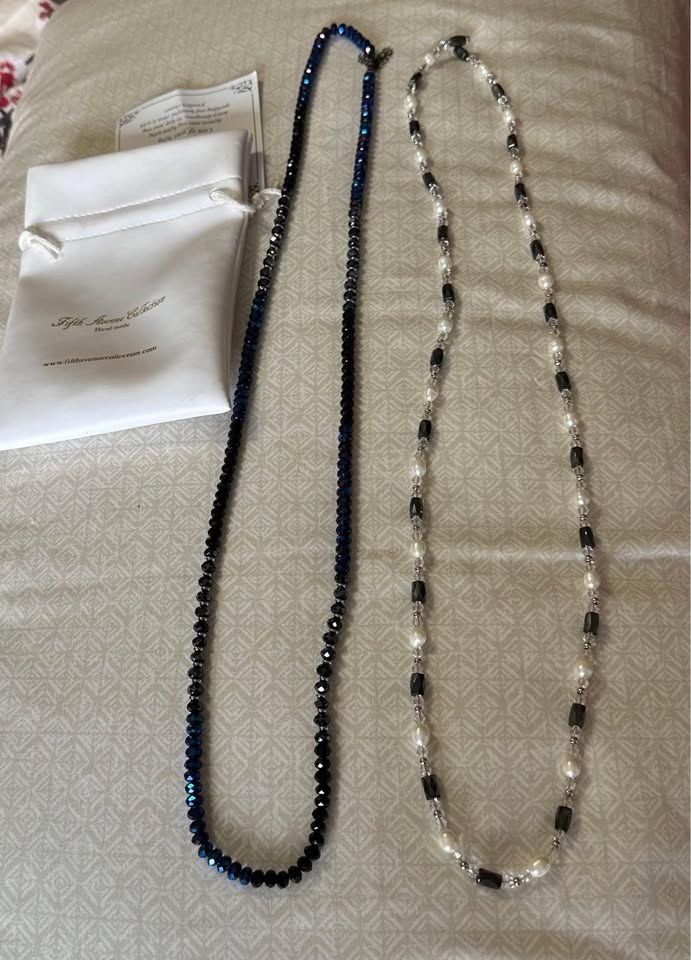 Never been Worn Fifth Avenue Collection. Swarovski Necklaces $60 - photo 2