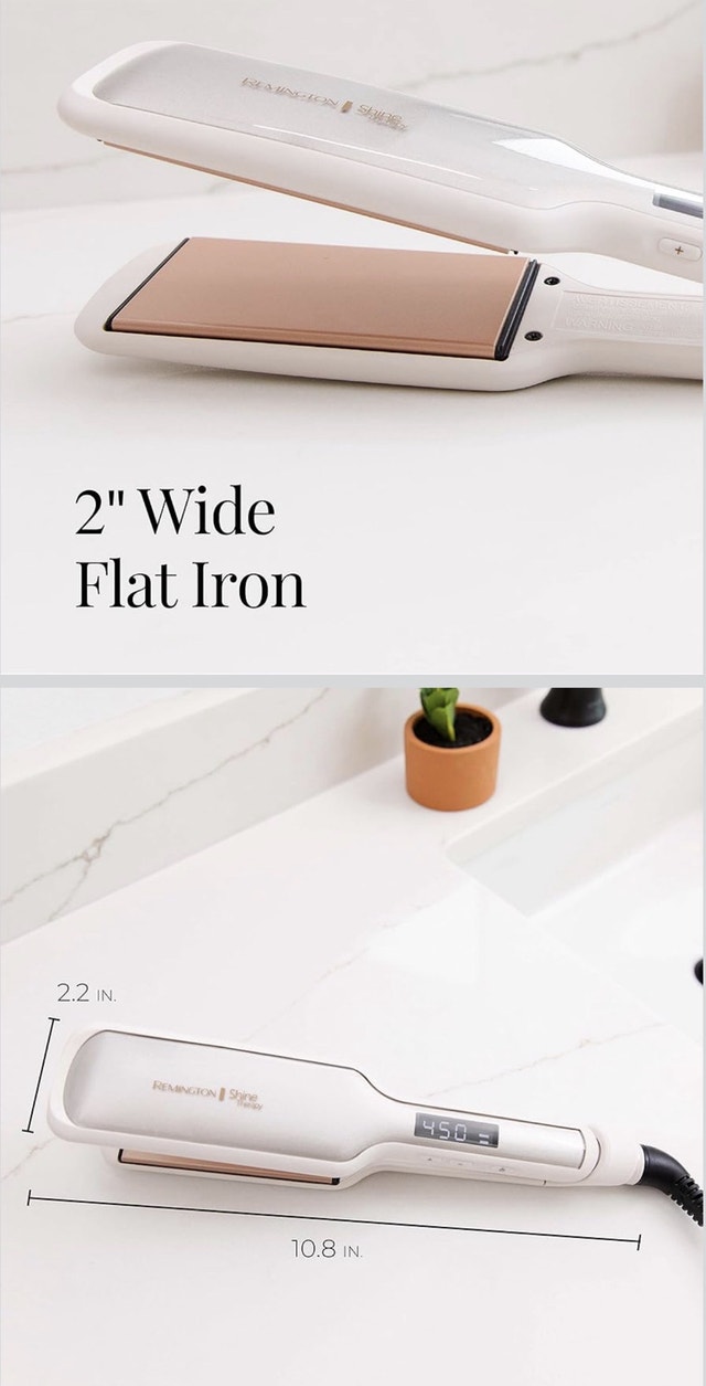 New Remington Shine Therapy Flat Iron - photo 4