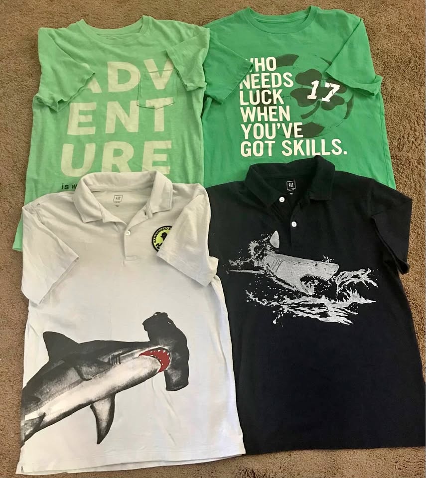 4 Gap Boys T-shirt Size XL (12) $25 for all