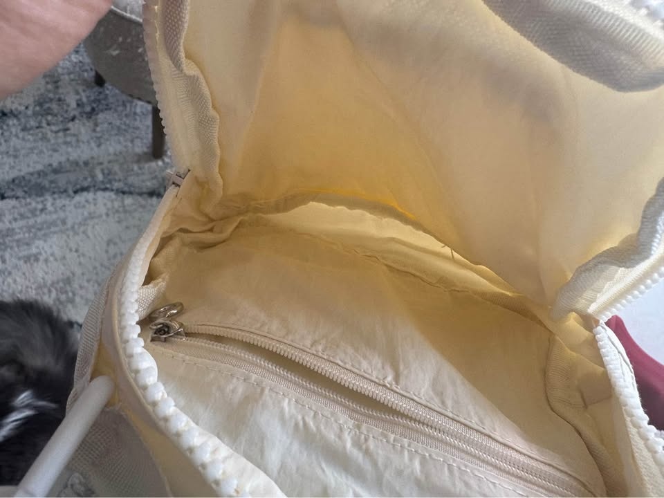 Side bag white - photo 2