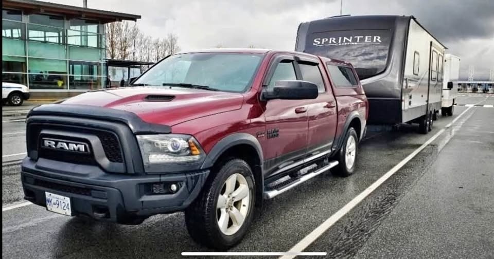 2018 Ram Rebel Truck & 2019 Travel Trailer Keystone Sprinter