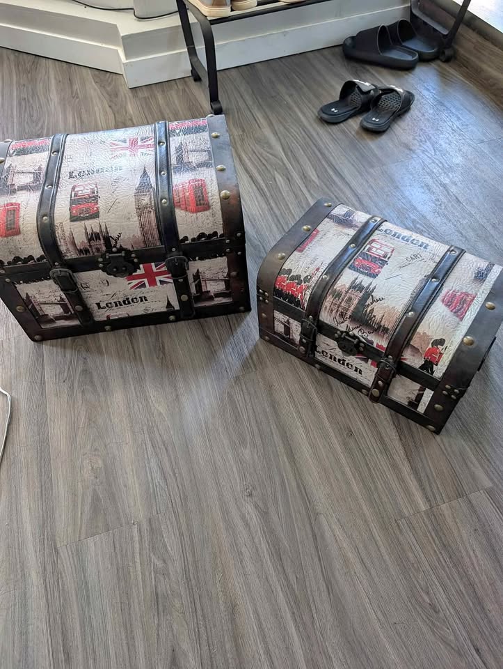 Two storage chests