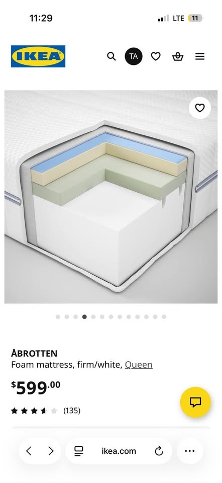 **only 17 Jan** Queen 8” memory foam with cooling gel - photo 3