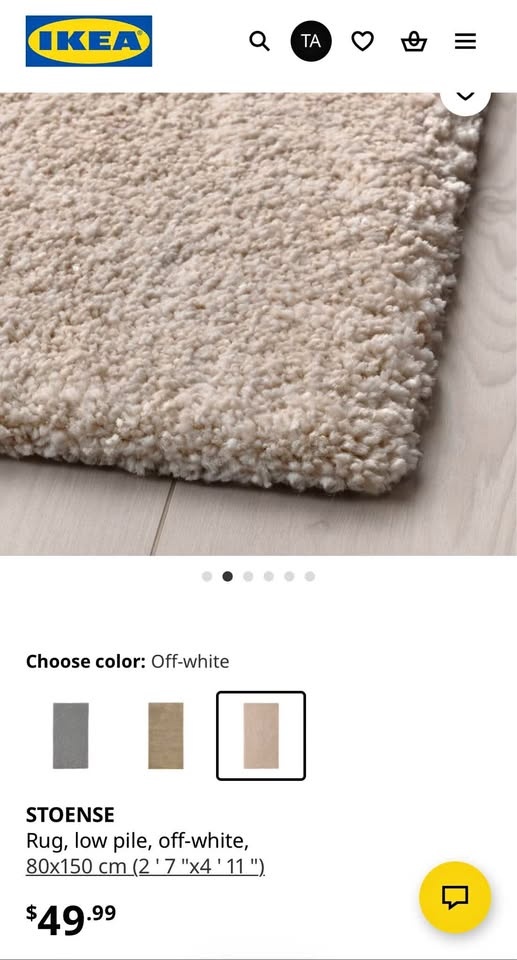 STOENSE Rug 5 feet.