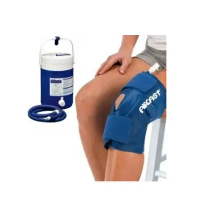 Therapeutic ice machine for the knee