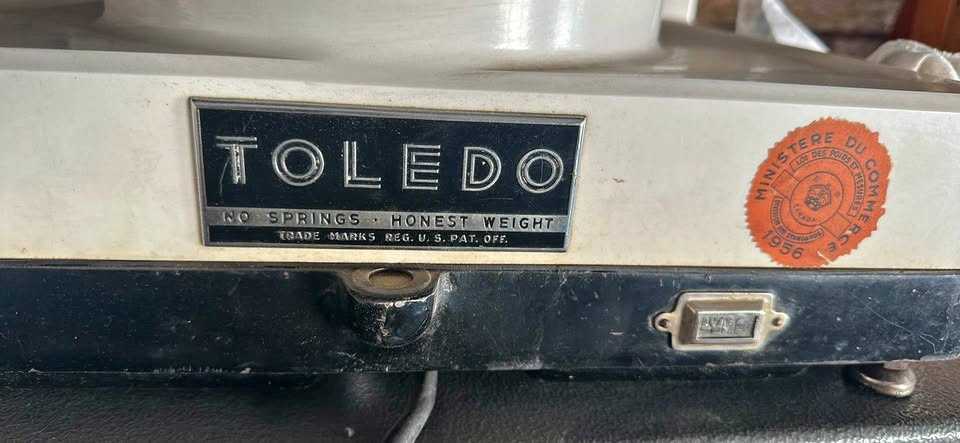 Vintage Toledo in working condition.