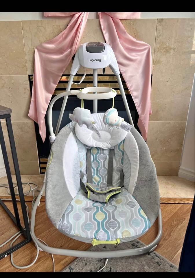 Ingenuity Simple Comfort Cradling Swing - photo 3