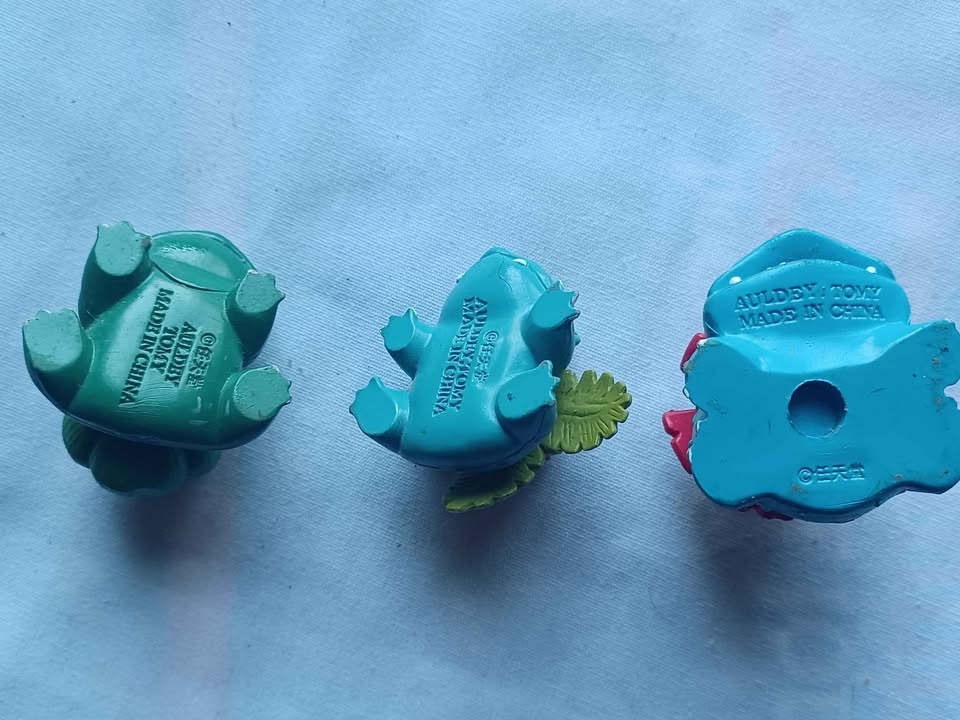 Vintage 1998 Tomy complete Bulbasaur, Ivysaur, Venusaur - photo 3