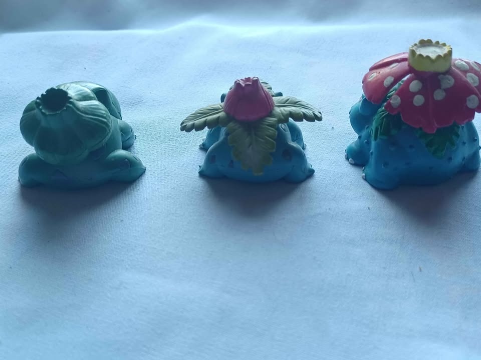 Vintage 1998 Tomy complete Bulbasaur, Ivysaur, Venusaur - photo 4